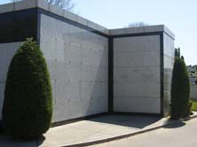 Mt. Lebanon Cemetery burial wall